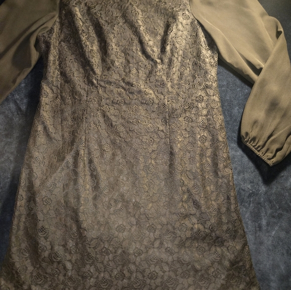 Eliza J. Cocktail Dress.  Black Lace. Women's Size 14 - Picture 2 of 8